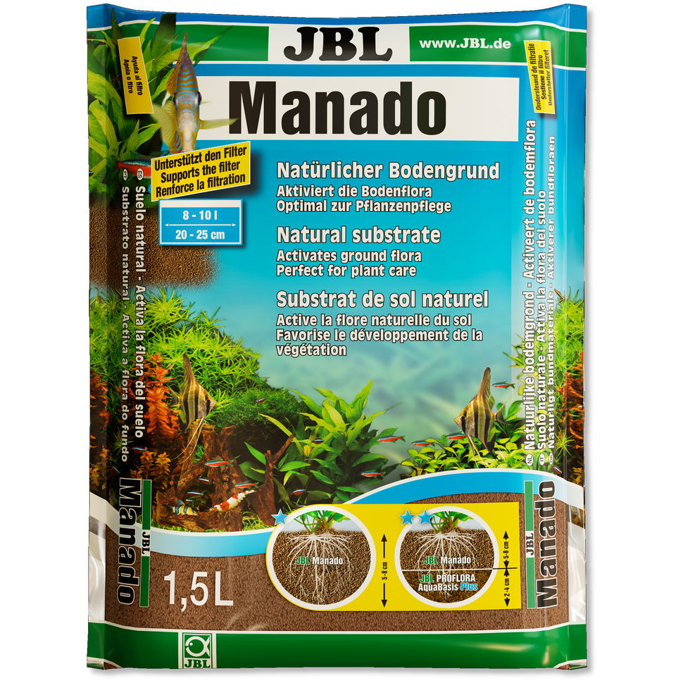 JBL Manado Natural Substrate, Natural substrate, JBL, Pet Essentials Warehouse