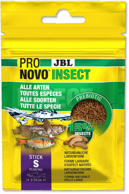 JBL ProNovo Insect Stick Fish Food, JBL fish food, food for fish, pet essentials Warehouse, Pet City