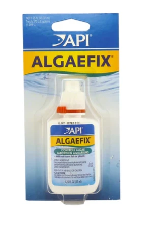 API Algaefix 37ml Bottle, Helps with algae, API, Pet Essentials Warehouse