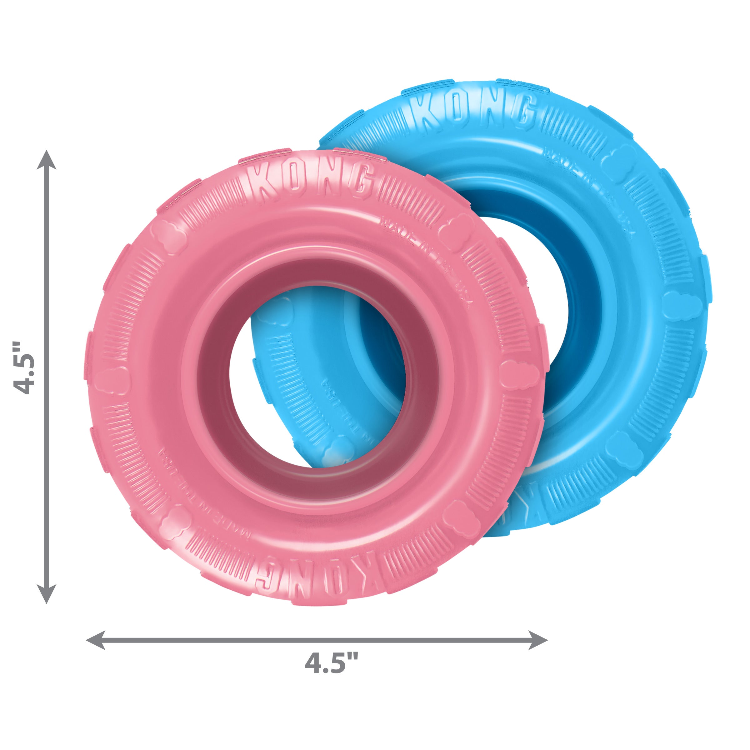 Kong Puppy Tire size guide Dog Toy, pet essentials warehouse