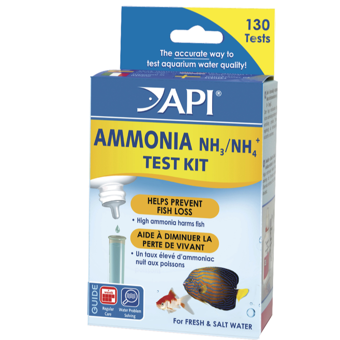 API Ammonia Test, API Ammonia Test Kit, Helps Improve Fish Loss, Pet Essentials Warehouse