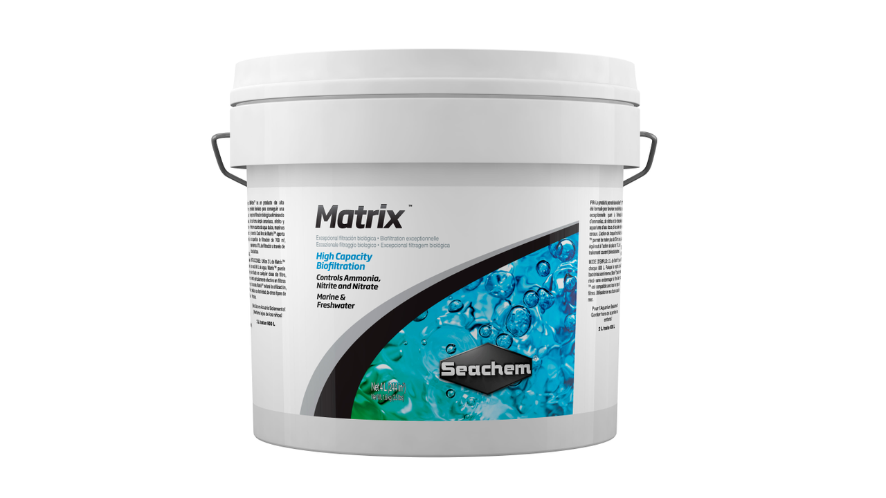 Seachem Matrix 4L, Seachem Filter Media, Pet Essentials Warehouse