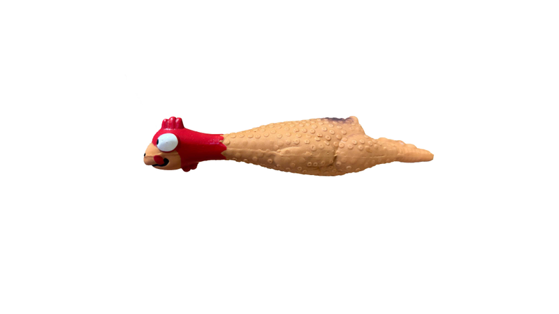 Latex Funny Chicken Dog Toy, latex toy, Pet Essentials Warehouse