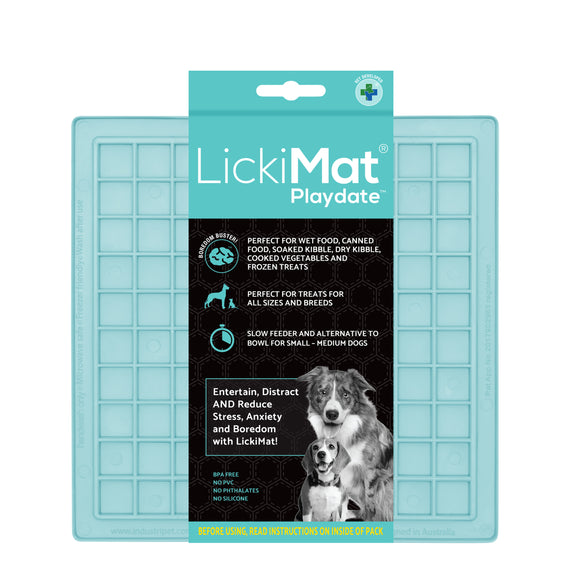 LickiMat Classic Playdate Mint, Pet Essentials Warehouse