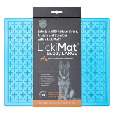 Lickimat Classic Buddy XL, Lickimat for dogs, how to help with stress, Enrichment dog toys, Pet Essentials Warehouse 