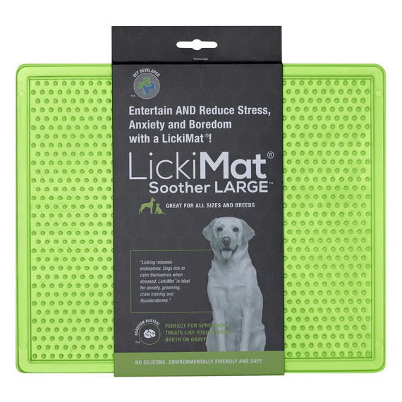 Lickimat Classic Soother Large, Large Lickimat, Lick mat for dogs, Soother licki mat, Pet Essentials Warehouse