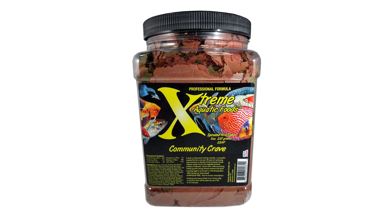 Xtreme Community Crave Flake 227g, Pet Essentials Warehouse, Xtreme Fish Flakes