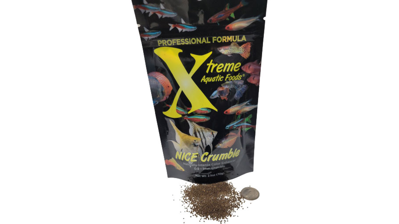 Xtreme NICE Crumble Fish Food 70g, Pet Essentials Warehouse