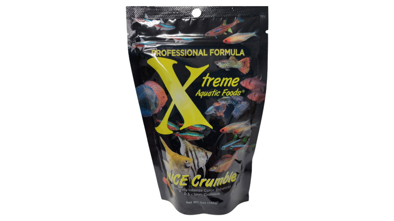 Xtreme NICE Crumble Fish Food 140g, Pet Essentials Warehouse