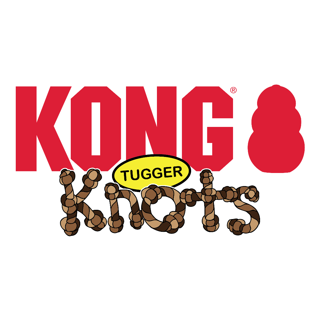 Kong Tugger Knots logo, pet essentials warehouse