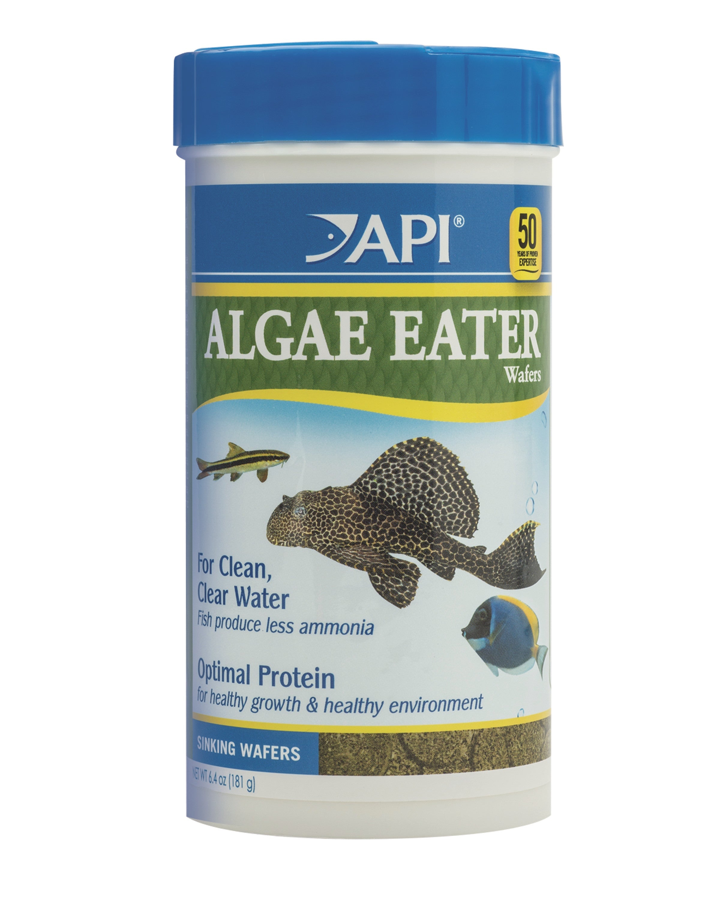 API Algae Eater Wafers 181g, Pet Essentials Warehouse