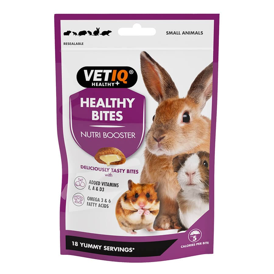 VetIQ Healthy Bites Nutri Booster Treats for Small Animals, VetIQ treats, Treats for small pets, Pet Essentials Warehouse