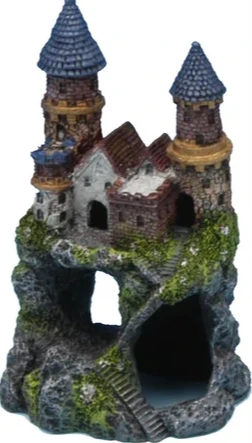 Enchanted Castle, Castle for fish tanks, fish tank ornaments, ornaments for fish tank, Pet Essentials Warehouse