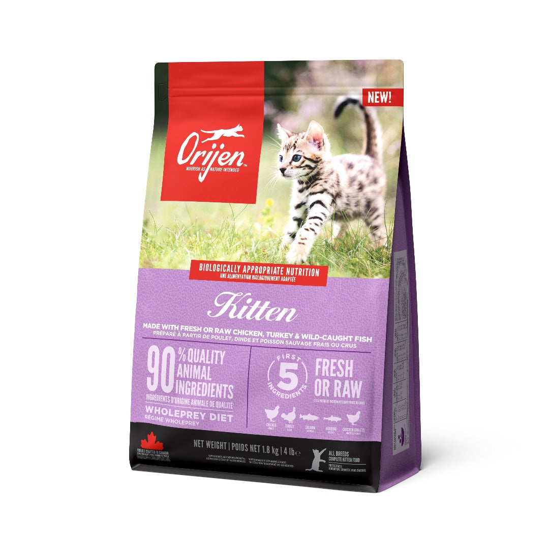 Orijen Kitten Cat Food, Kitten food, Food for Kittens, Pet Essentials Warehouse