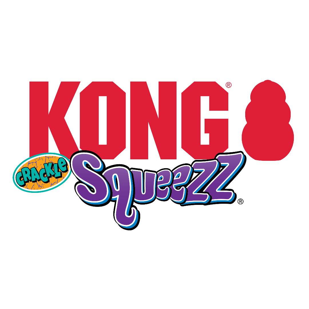 Kong Squeezz Crackle Stick logo, pet essentials warehouse