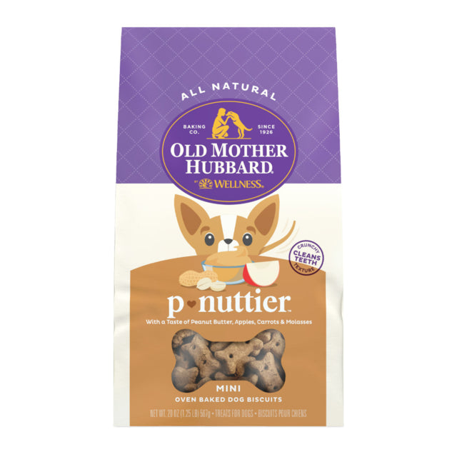 Old Mother Hubbard P-Nuttier Mini Dog Treats, Dog Treats, mini treats for dogs, Old Mother Hubbard, Pet Essentials Warehouse