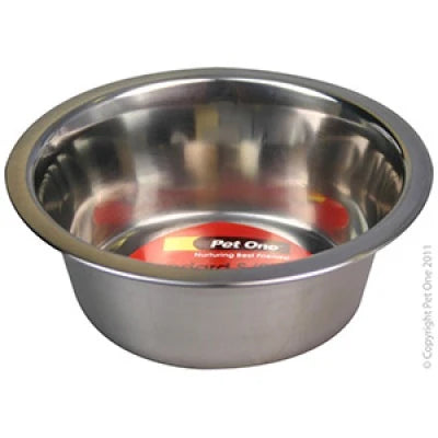 Pet One Bowl Stainless, stainless bones for pets, Small pet bowls, Pet Essentials Warehouse