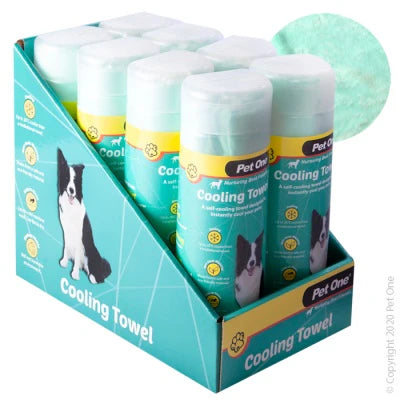 Pet One Cooling Towel, Cooling towel for dogs, Keep dogs cool, Pet Essentials Warehouse