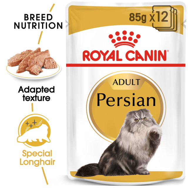 Royal Canin Persian Adult Wet Food, Persian Cat food wet, Wet Cat Food, Royal Canin, Pet Essentials Warehouse