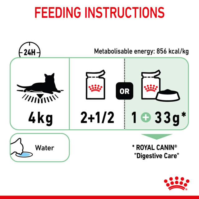 Royal Canin Digestive Care Loaf Adult Wet Cat Food, Digestive Care for cats, Loaf cat food, Royal Canin, Pet Essentials Warehouse