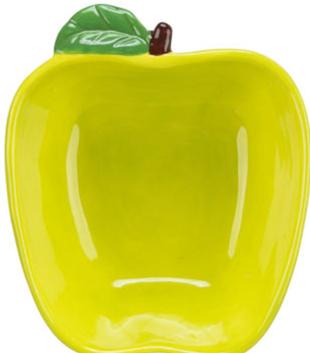 Ceramic Apple Bowl, Ceramic Apple Bowl Small Pet, Pet Essentials Warehouse