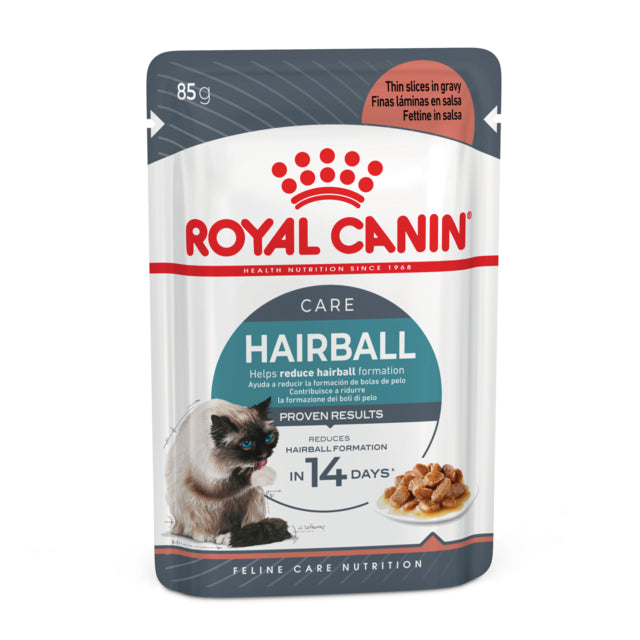 Royal Canin Hairball Care In Gravy, hairball cat pouches, Royal Canin pouches for dogs, Pet Essentials Warehouse