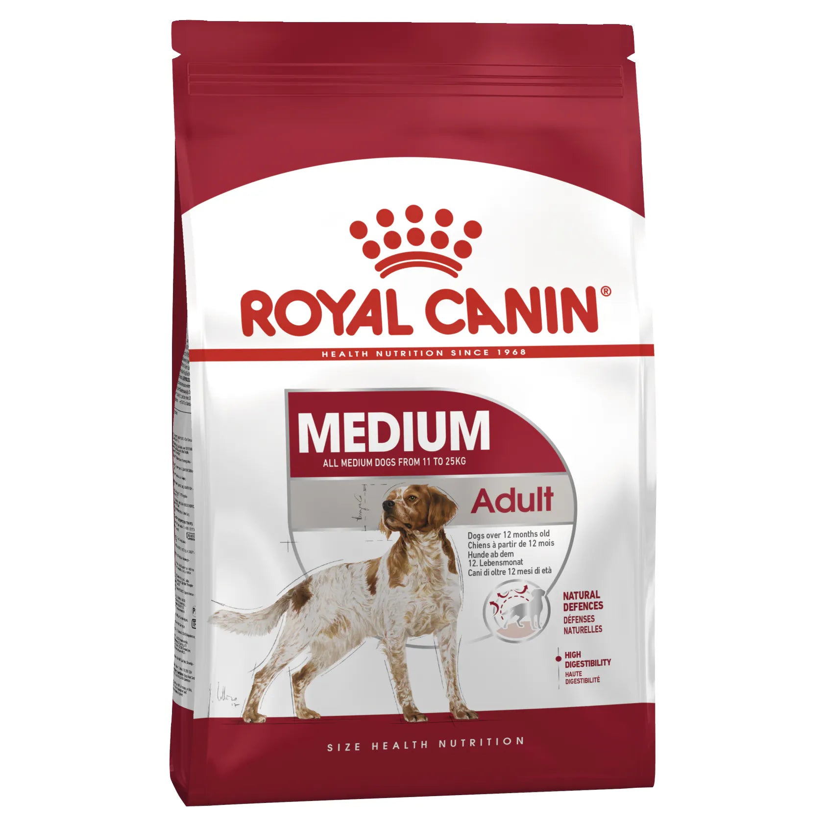 Royal Canin Medium Adult Dry Dog Food, Medium adult dog food, Food for dogs, Royal Canin dog food, Pet Essentials Warehouse
