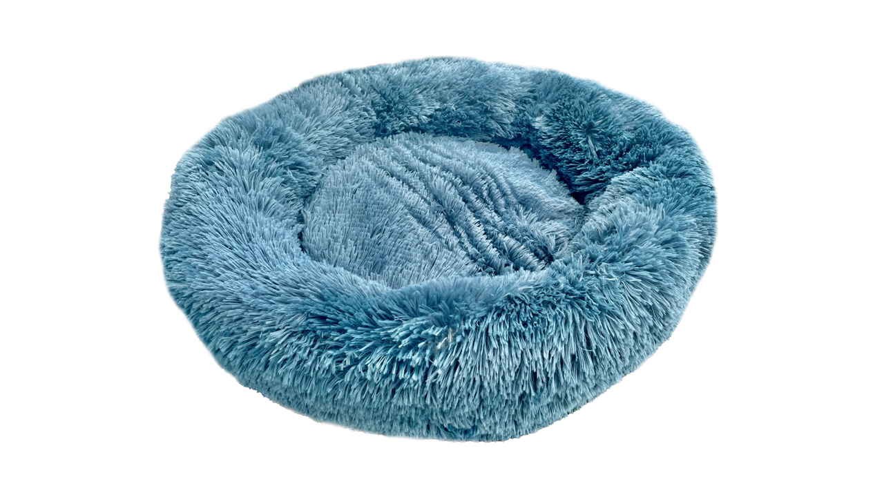 Brooklands Calming Pet Bed Blue Ocean, Brooklyn Calming dog bed blue, pet essentials warehouse