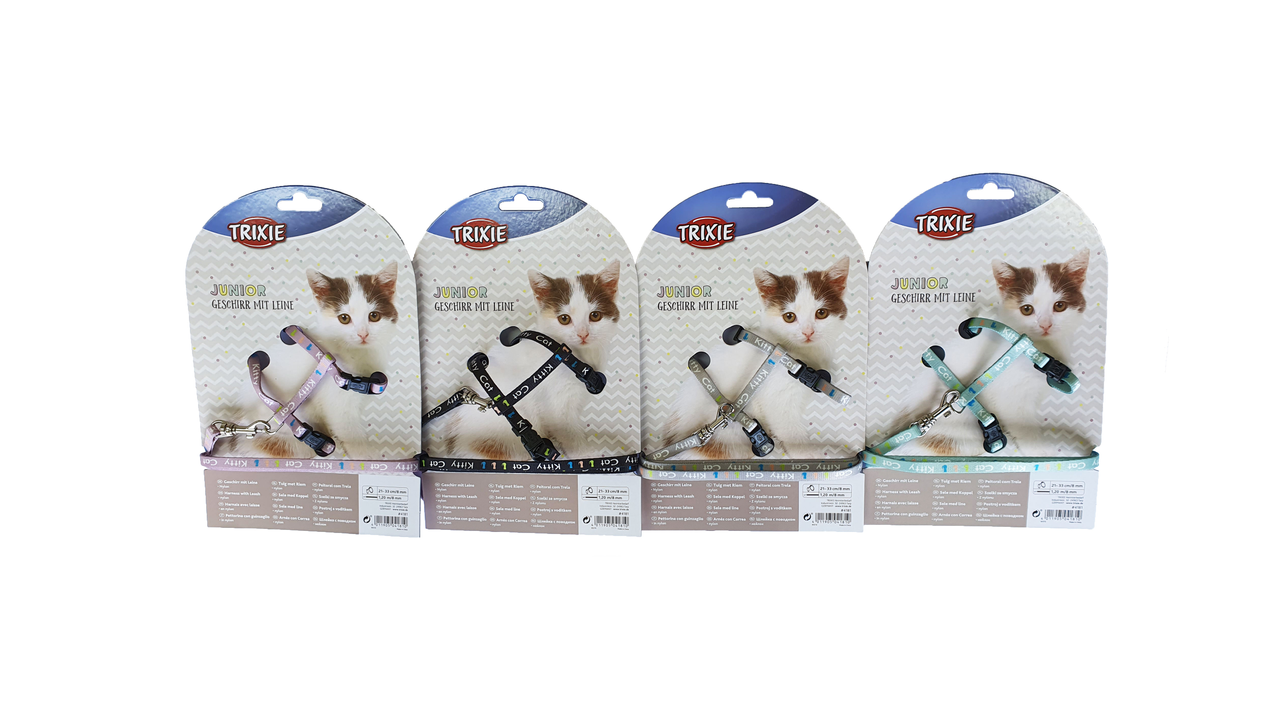 Trixie Kitten Harness & Lead, Kitten Harness and lead, harness for kittens, pet Essentials Warehouse