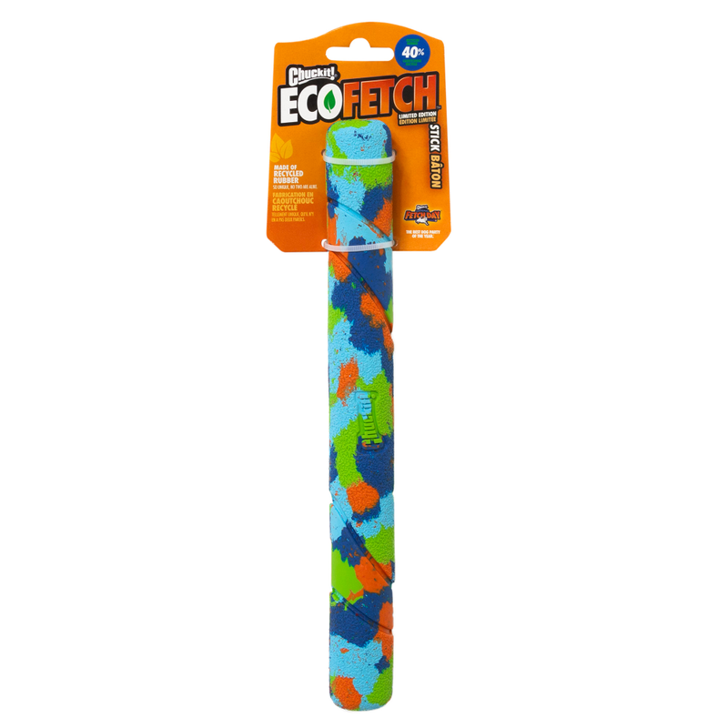 Chuckit Eco Fetch Stick, Chuck it dog toys, Stick dog toys, Fetch stick dog toy, Pet Essentials Warehouse
