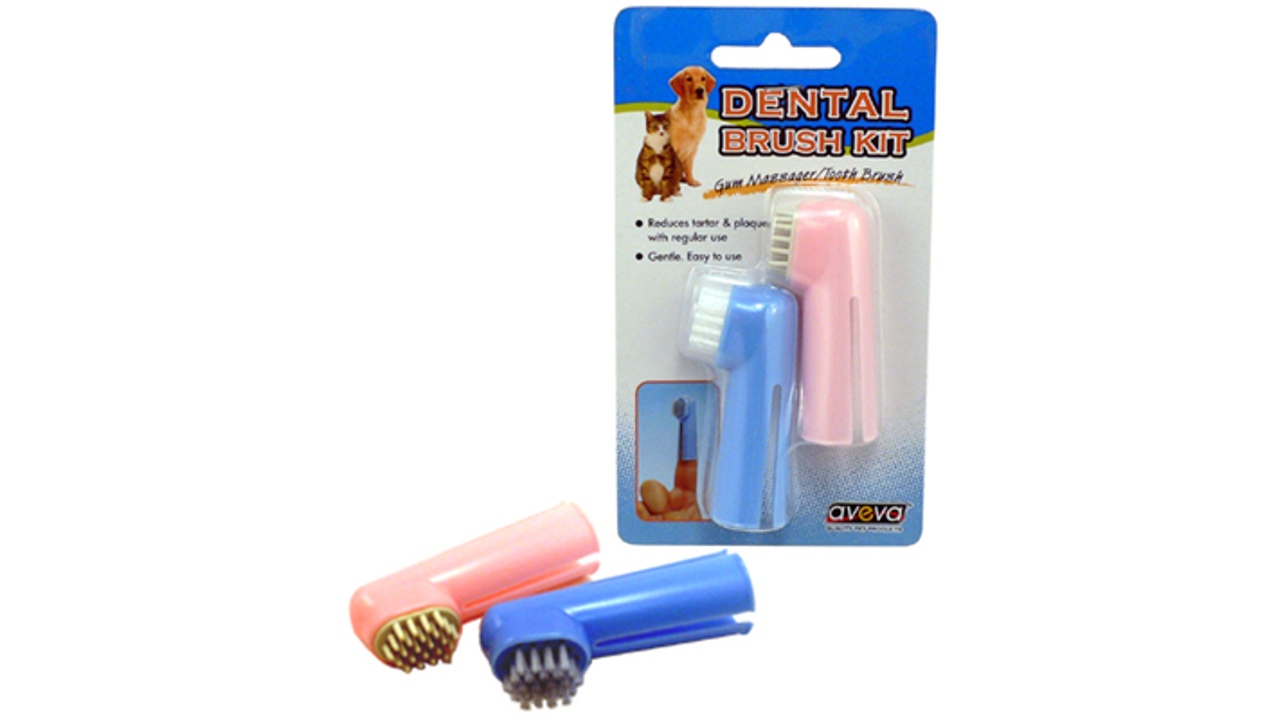 Oral Hygiene Cat and Dog Dental Kit, Dental Care, Pet Essentials Warehouse, Finger Brush For puppies and dogs