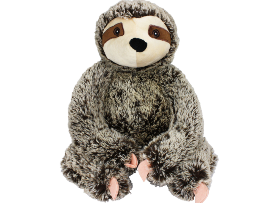 Jumbo Sitting Sloth Dog Toy, Large dog toy, Plush dog toys, Dog Toys, Pet Essentials Warehouse