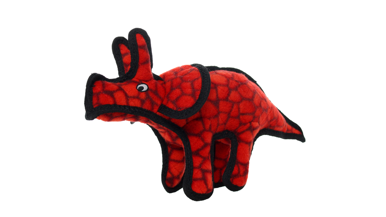 Tuffy Dinosaur Triceratops, Tuffy Dog Toys, pet essentials Warehouse