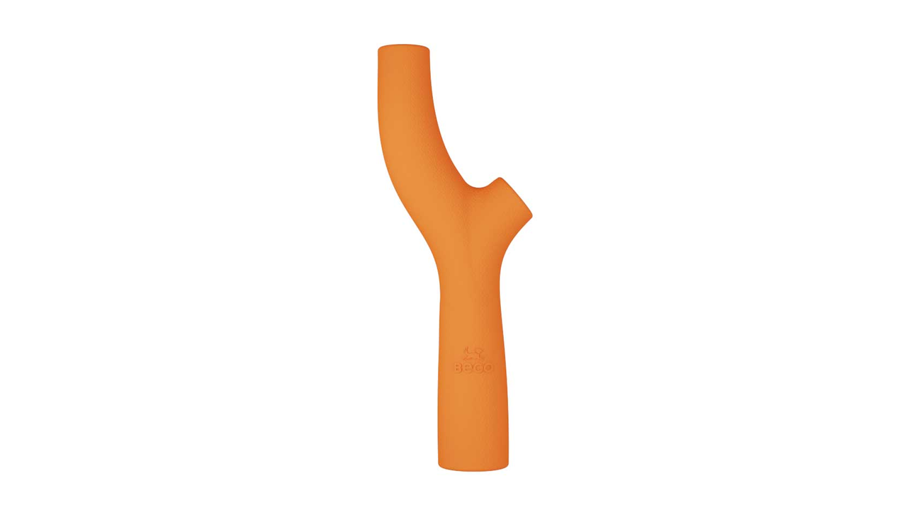 Beco Super Stick orange Dog Toy, beco recycled fetch stick dog toy, pet essentials warehouse