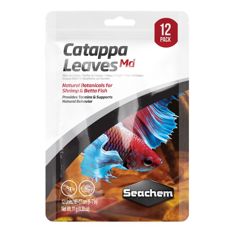 Seachem Catappa Leaves, seachem, leaves for fish tanks, Betta leaves, Pet Essentials Warehouse