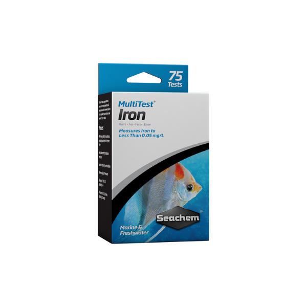 Seachem Iron Test Kit, Iron Test for fish tanks, Pet Essentials Warehouse