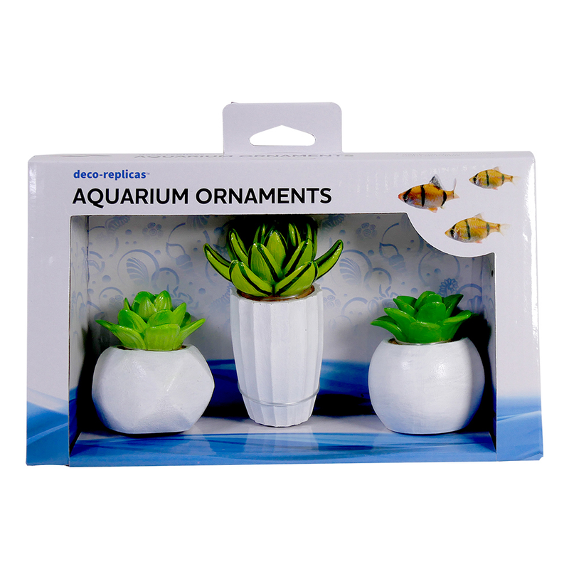 Succulent Resin Kit Ornament, Aquatic deco, decorations for fish tanks, Pet City, Pet Essentials Warehouse