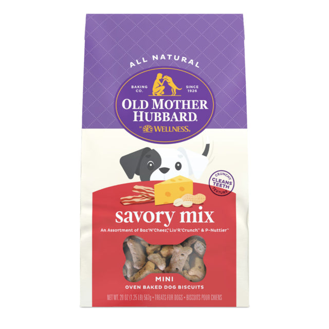 Old Mother Hubbard Savory Mix Mini Dog Treats, Mix dog treats, Old Mother Hubbard, Treats for dogs, Pet Essentials Warehouse