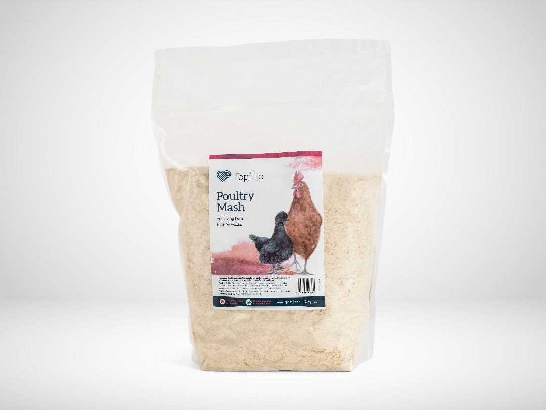 Topflite Poultry Mash, Poultry Mash, Mash for chickens, Pet Essentials Warehouse