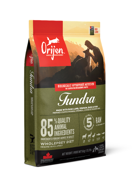 Orijen Tundra Dog Food, Dry dog food, Dry dog food for dogs, Tundra, Pet Essentials Warehouse