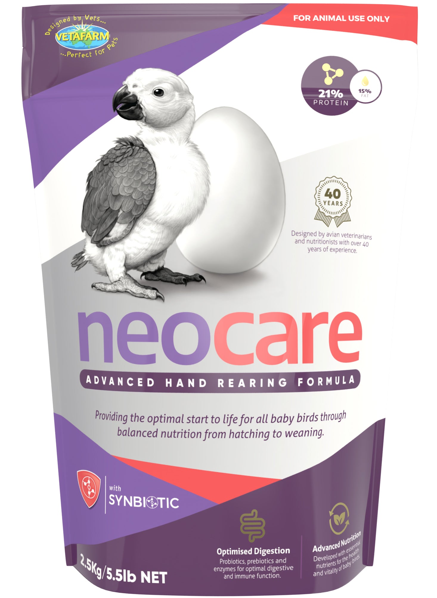 Vetafarm Neo-Care, Vetafarm for birds, hand rearing food, pet essentials