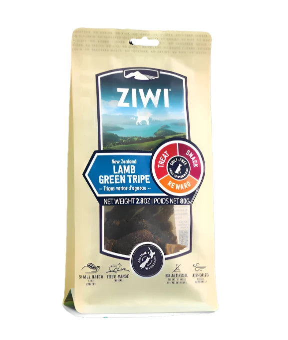 ZIWI Lamb Green Tripe Dog Treats, Treats for dogs, Tripe dog treats, Pet Essentials Warehouse