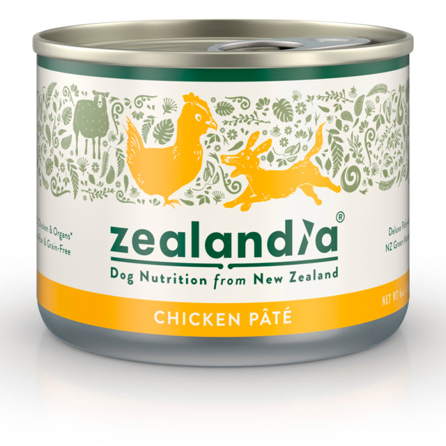 Zealandia Chicken Pate Wet Dog Food, Zealandia dog food, Food for dogs, wet food for dogs, New Zealand made dog food, pet Essentials Warehouse