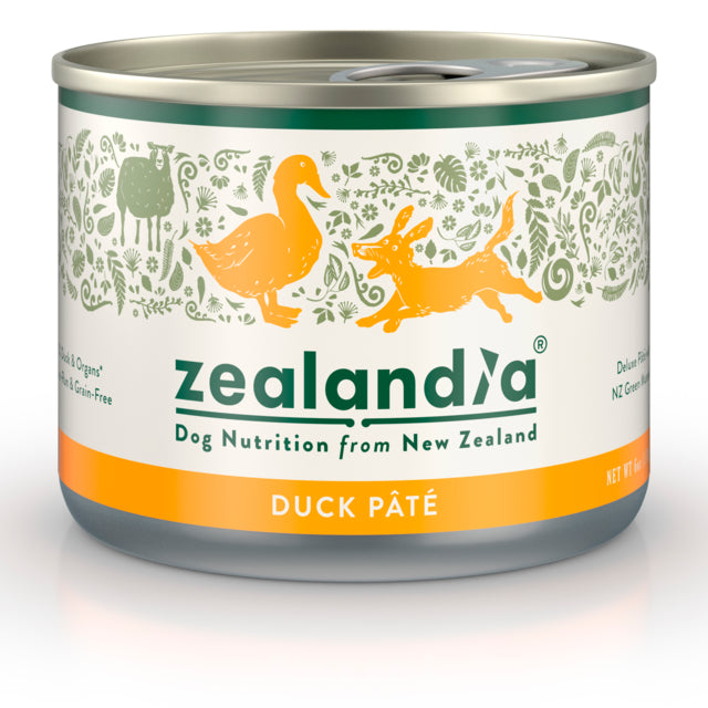 Zealandia Duck Pate Wet Dog Food, duck dog food,Zealandia Pet food, Pet Essentials Warehouse