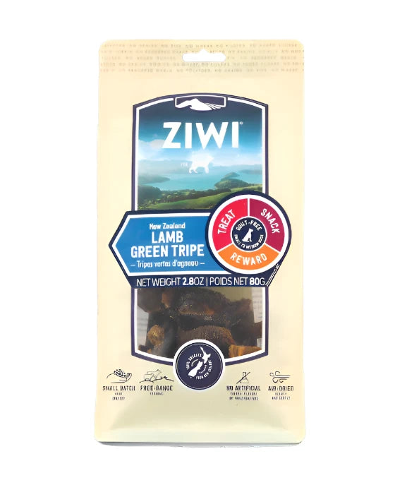 ZIWI Lamb Green Tripe Dog Treats, Ziw Dog treats, Dog treats, Natural dog treats, Pet Essentials Warehouse