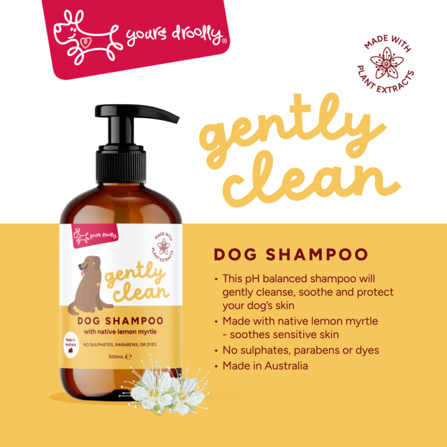 Yours Droolly Gently Clean Dog Shampoo, Dog Shampoo, Gently clean shampoo, Pet Essentials Warehouse