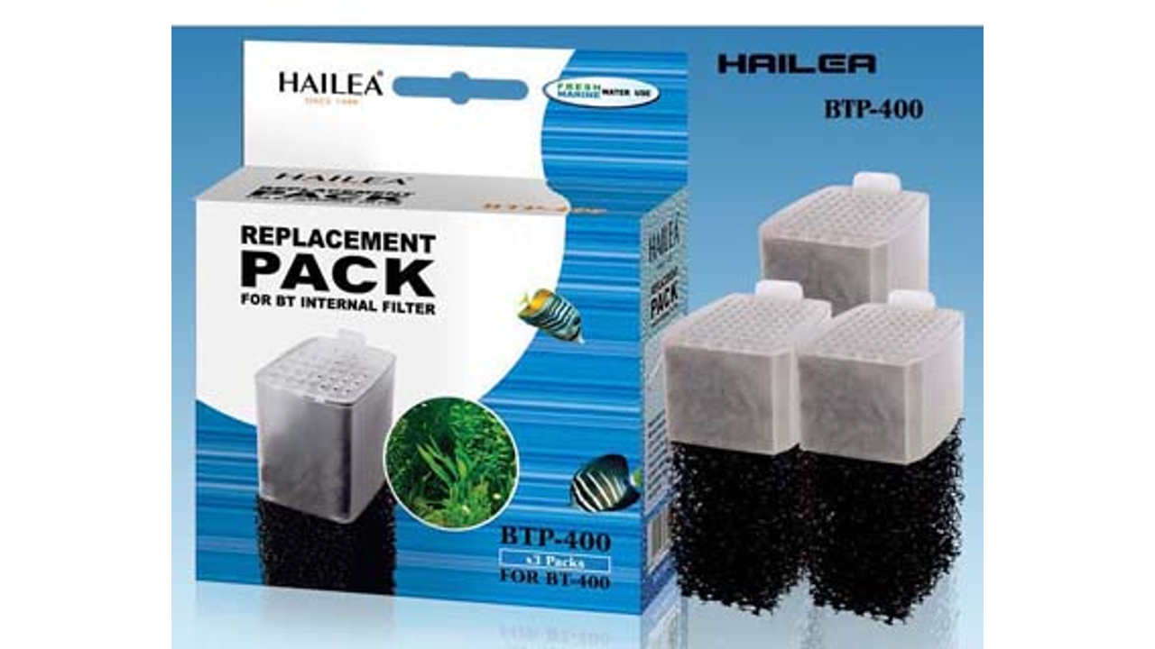 Hailea Replacement Cartridge BTP400, Hailea internal filter replacement cartridge, pet essentials warehouse