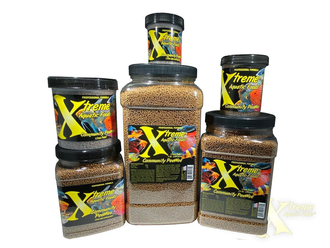 Xtreme Community PeeWee Slow Sinking Pellet Fish Food