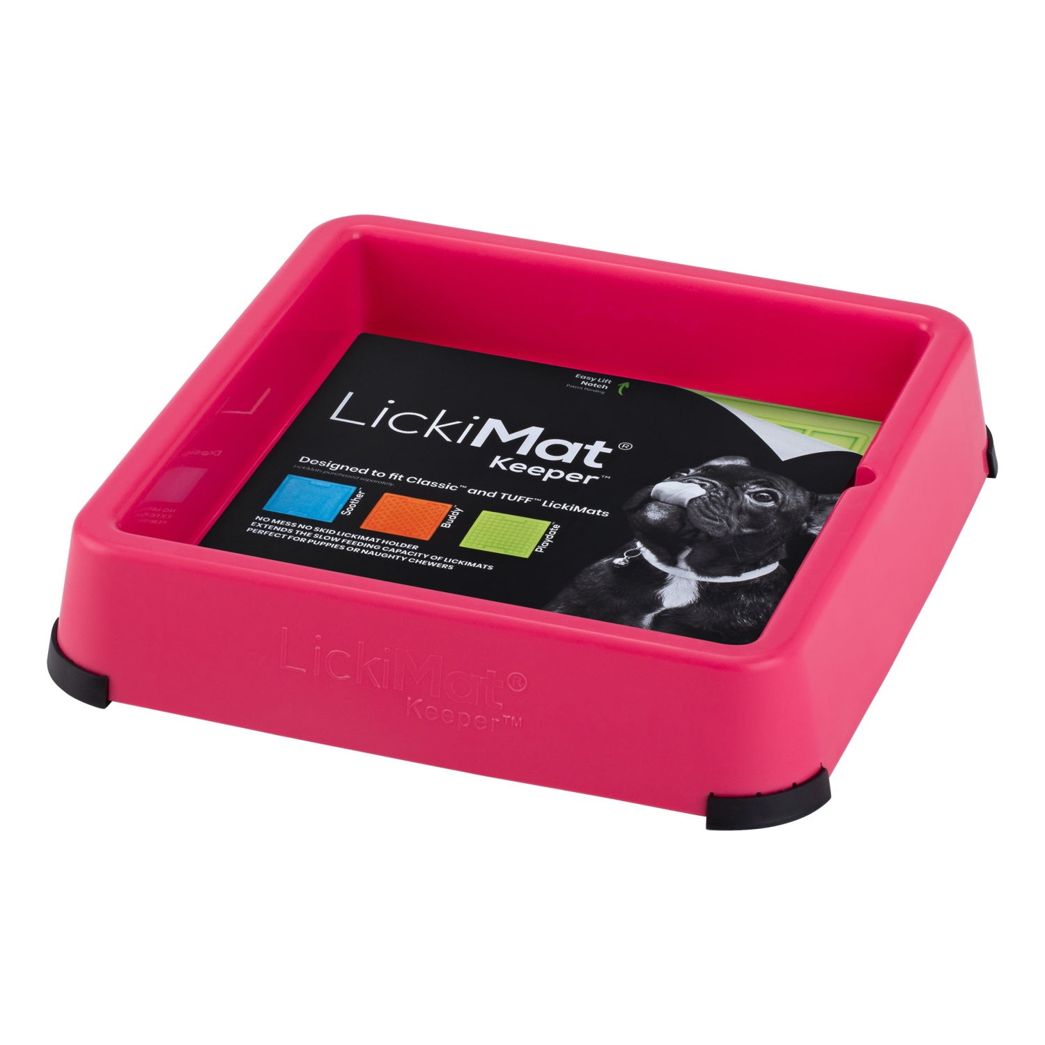 Lickimat Indoor Keeper pink, pet essentials warehouse