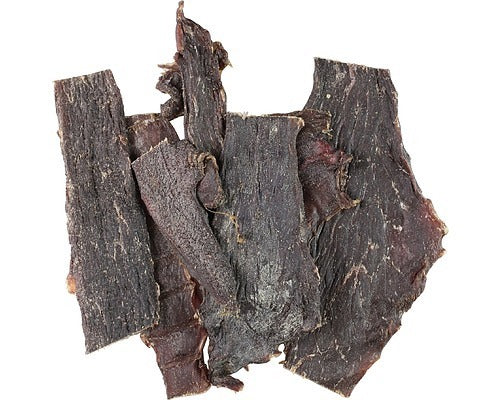 lack Dog Naturally Dried Australian Roo Jerky Dog Treats, Kangaroo jerky treats, pet essentials warehouse